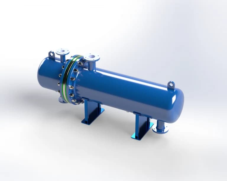 Heat exchanger for chemical processing applications