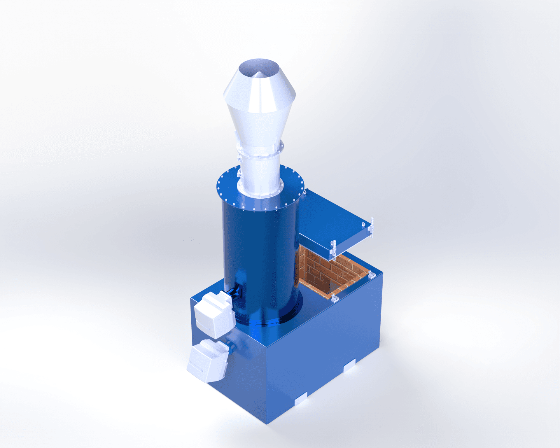 AmoBurn AMBI-150 military incinerator