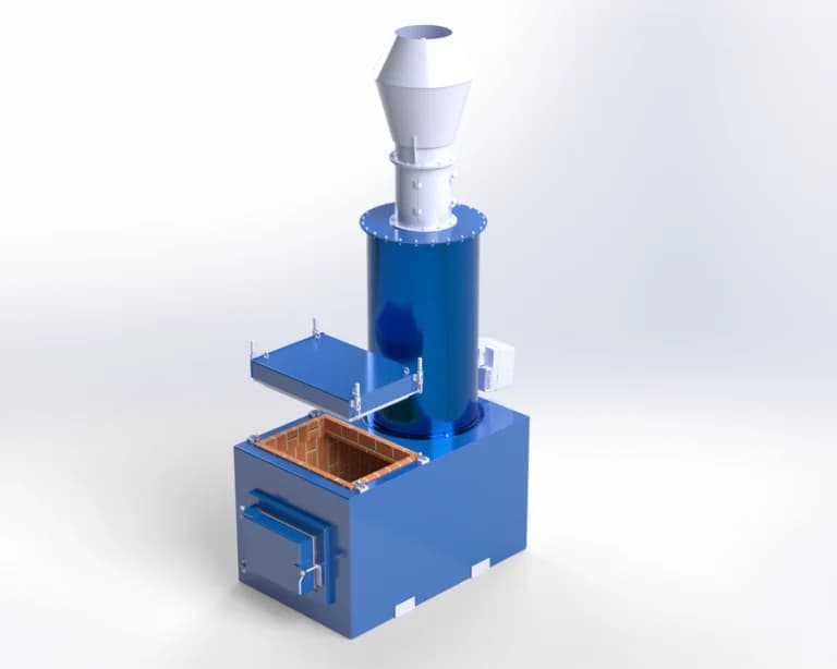 AmoBurn ammunition incinerator for military waste destruction