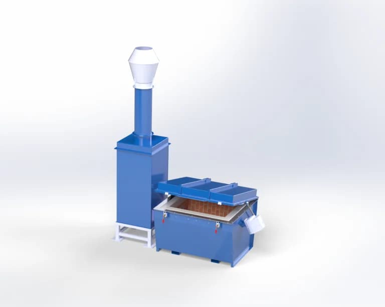 LitBurn LBI general waste incinerator for municipal, commercial and industrial waste destruction
