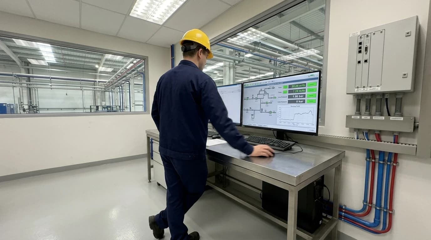 PLC Telemetry Cuts Compressed Air Waste by up to 30%