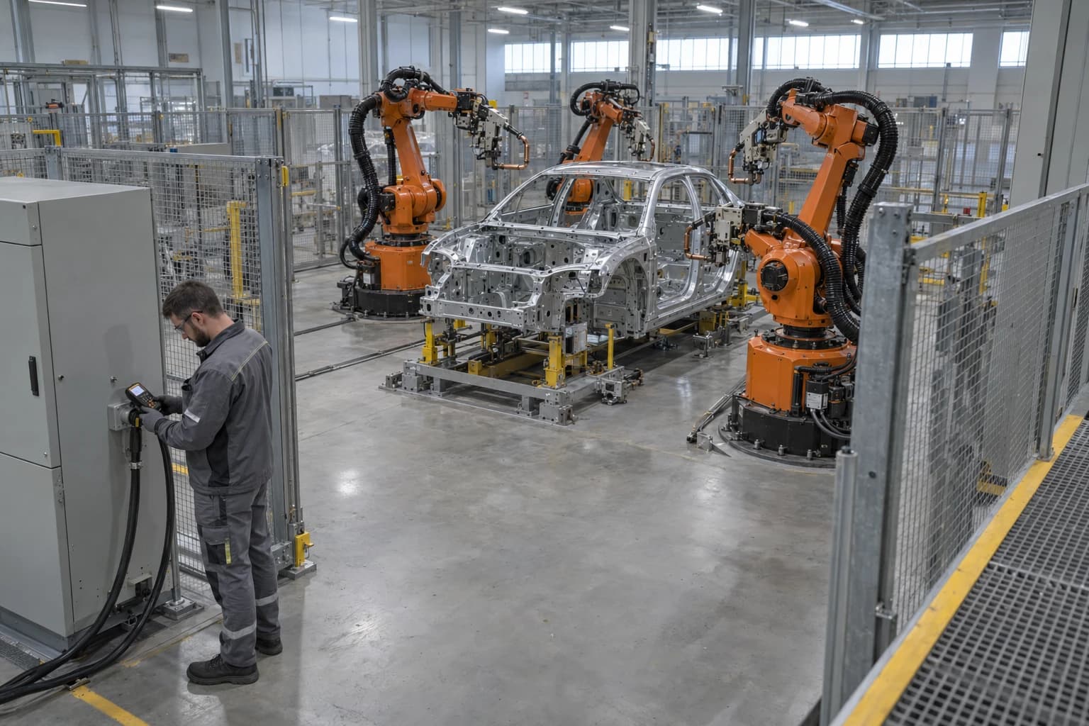 Welding Transformer Efficiency Improvement Cuts Robot Power