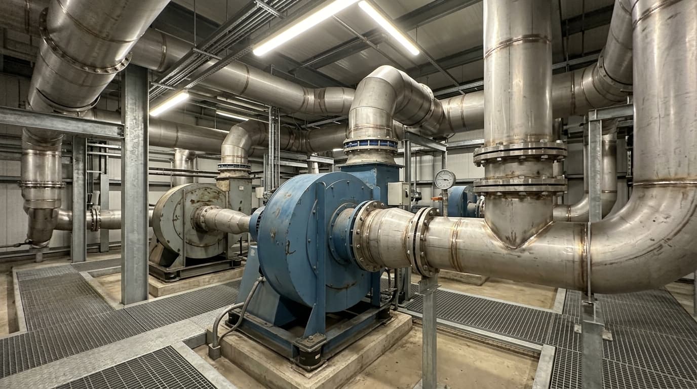 Optimising Fan Power Consumption: Scaling Ductwork for CO2 Processing