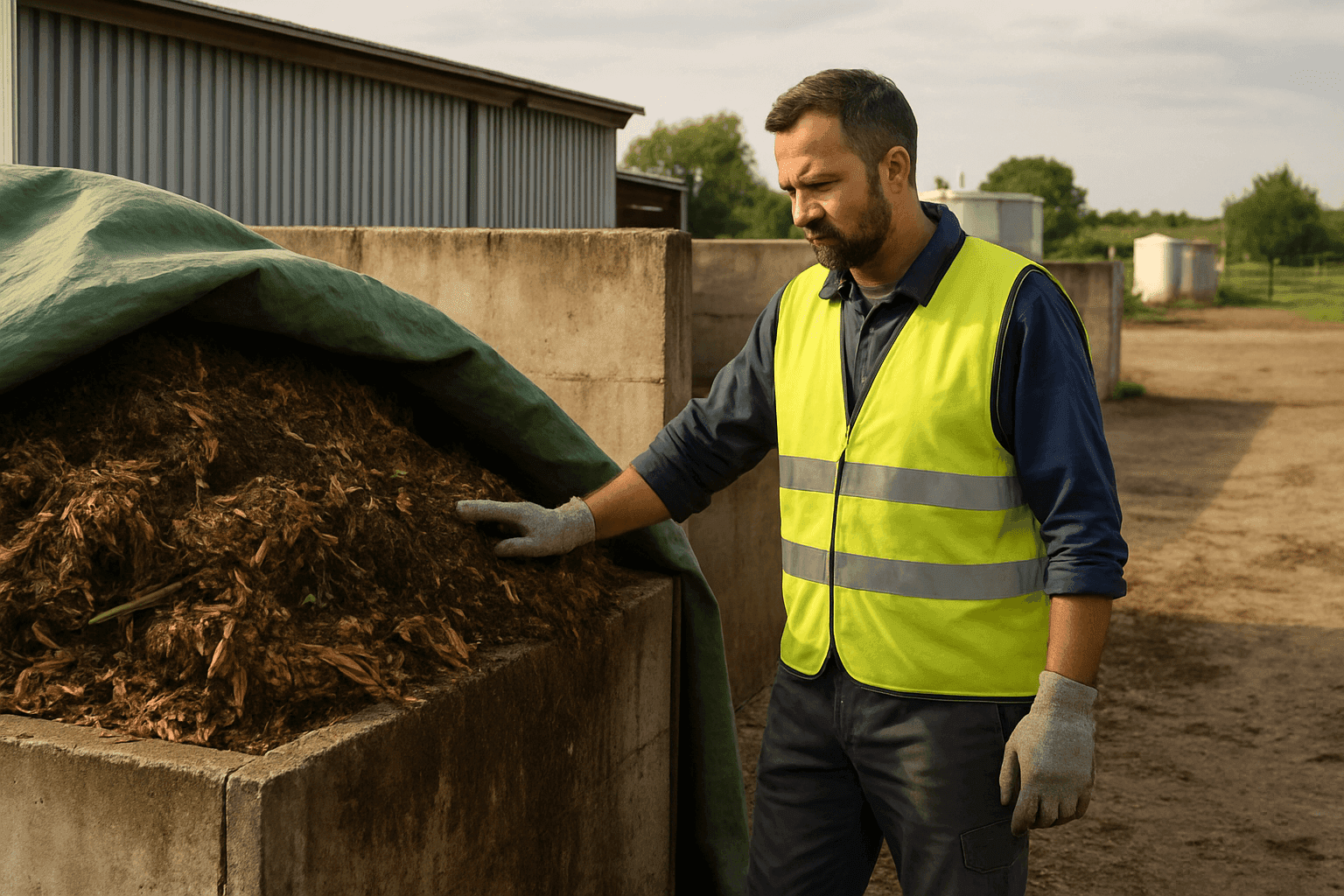 Best Practices for Handling and Storing Agricultural Waste Before Incineration
