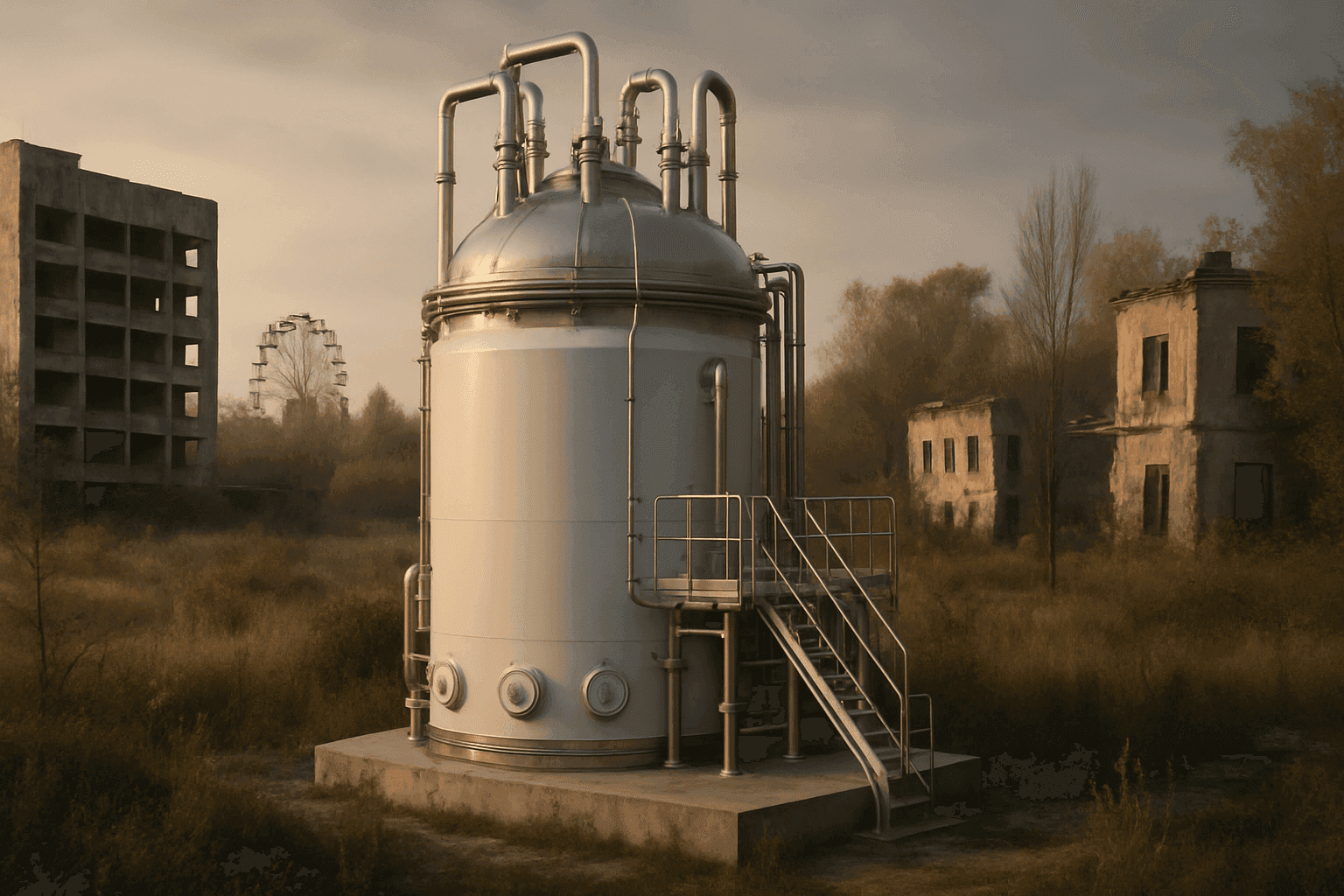 Chernobyl’s Second Act? Ukraine Eyes Small Nuclear Reactors in Exclusion Zone