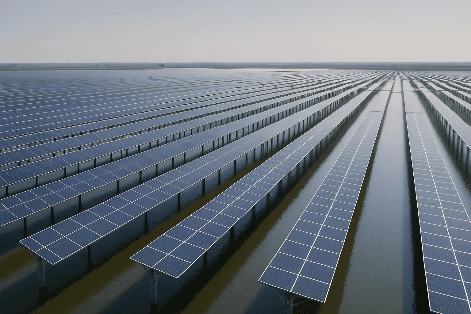 China Commissions 250 MW Fishery-Solar Hybrid Project with 370,000 Panels
