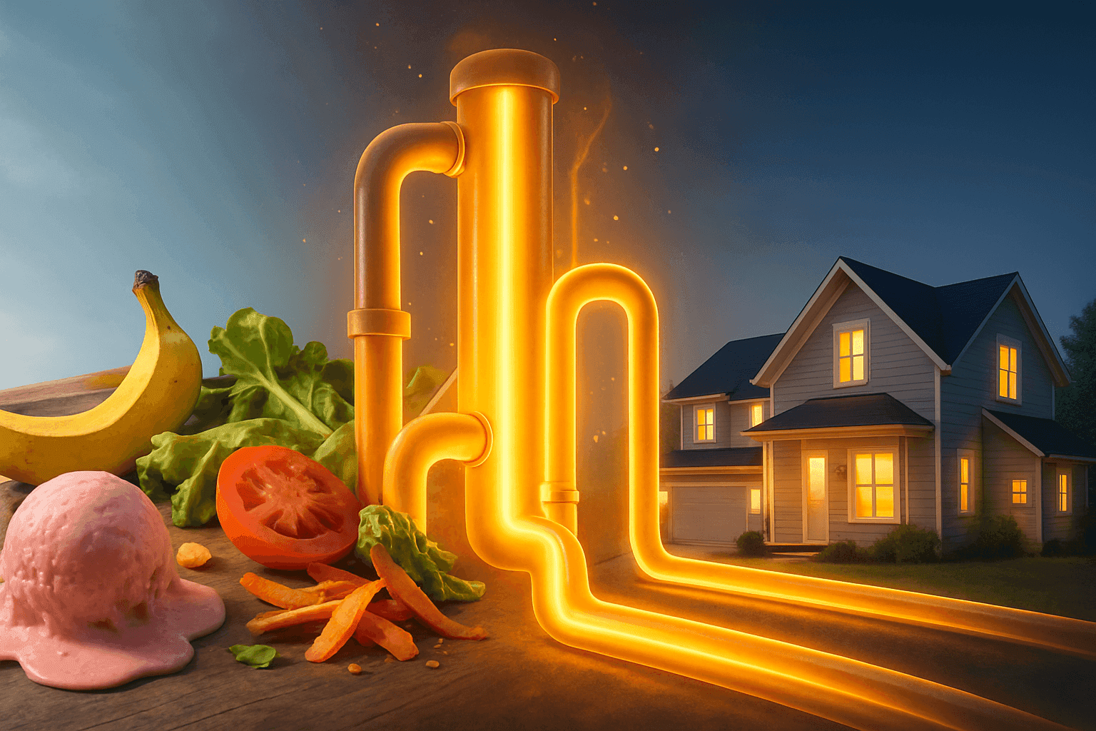 Ice Cream Dreams: How Food Waste Powers Homes in the US
