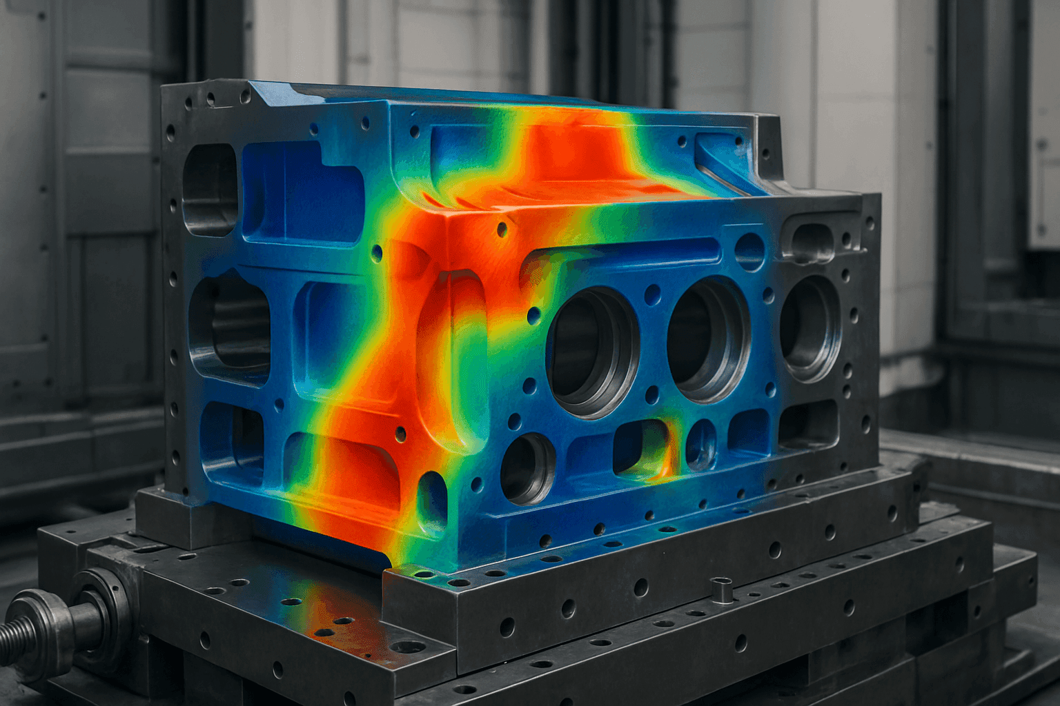 Predicting Thermal Distortion in Large-Scale Manufacturing Equipment