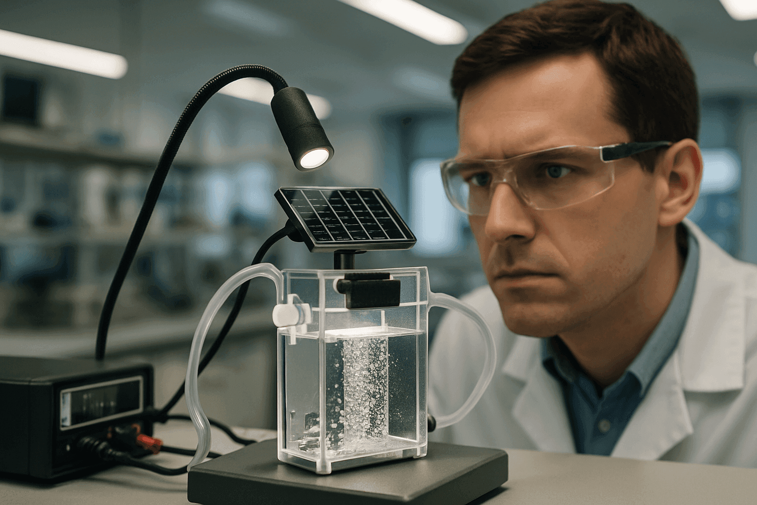 Solar Breakthrough: New Device Splits Water for Green Hydrogen Fuel