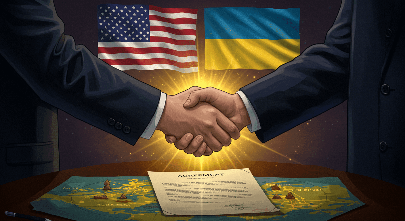 Ukraine’s Mineral Jackpot: Did Trump Just Strike Black Gold?