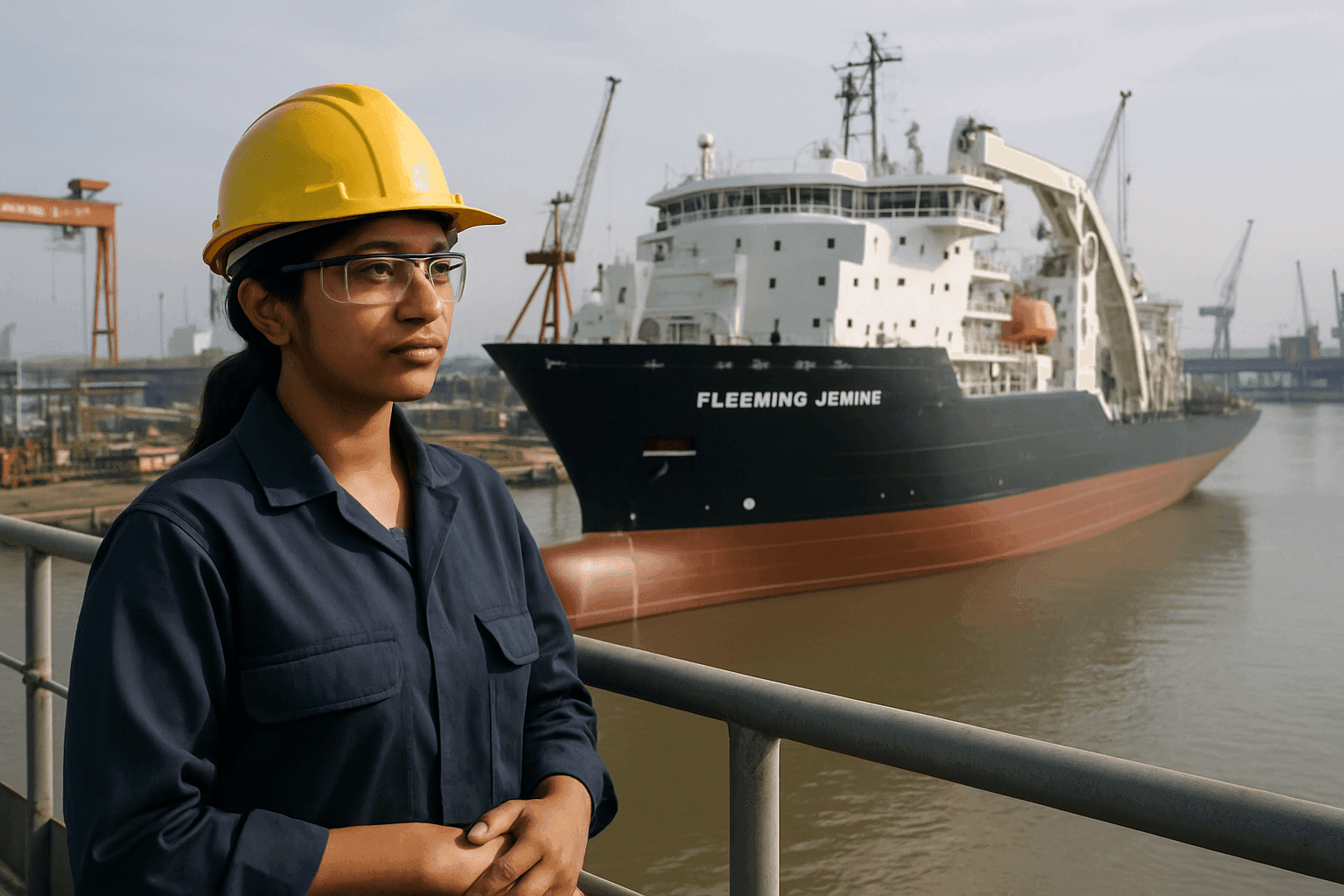 World’s Largest Subsea Cable-Laying Vessel, Fleeming Jenkin, Launched in China