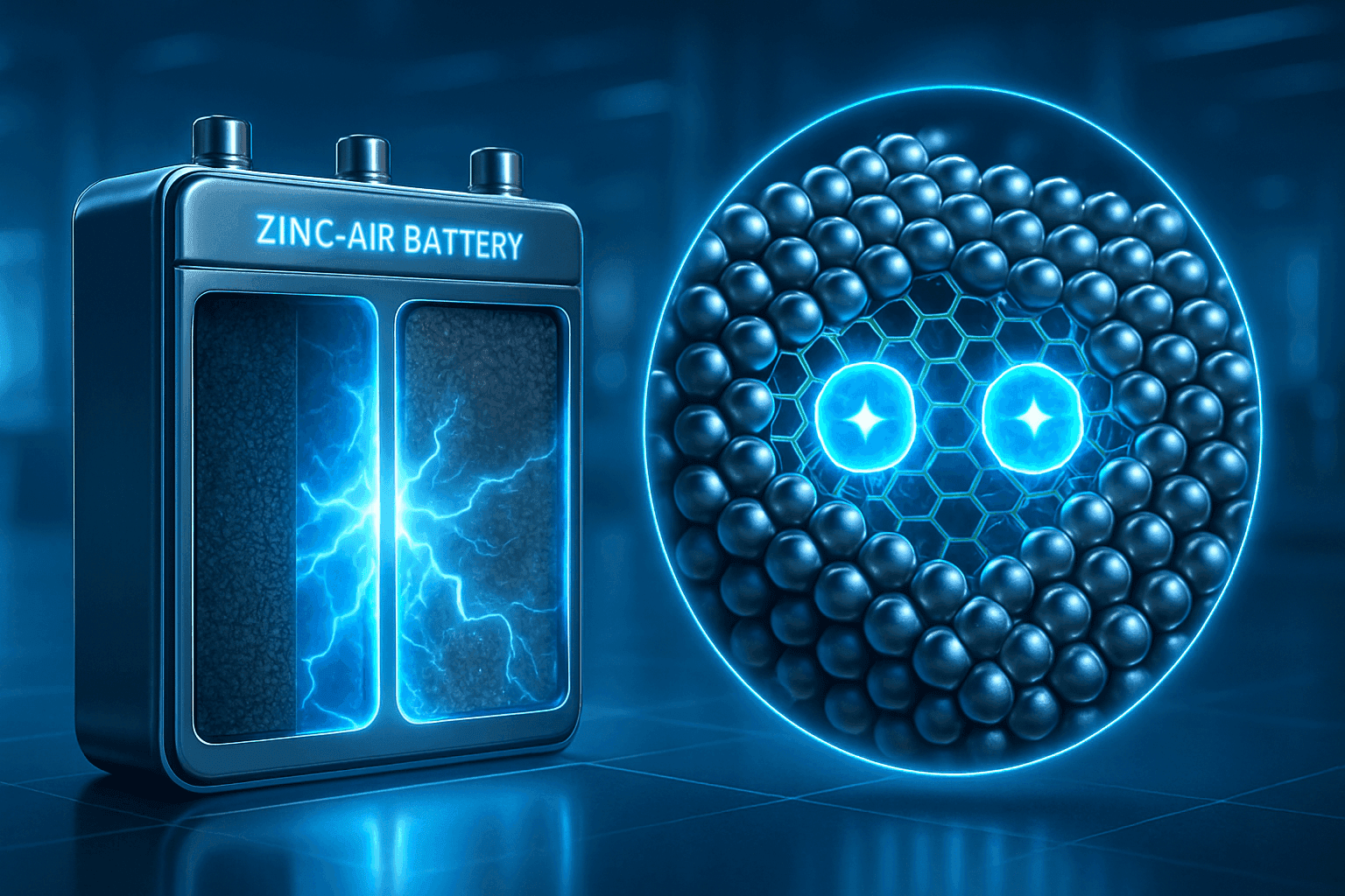 Zinc-Air Batteries Hit 3,600-Hour Milestone with Dual-Atom Catalyst!