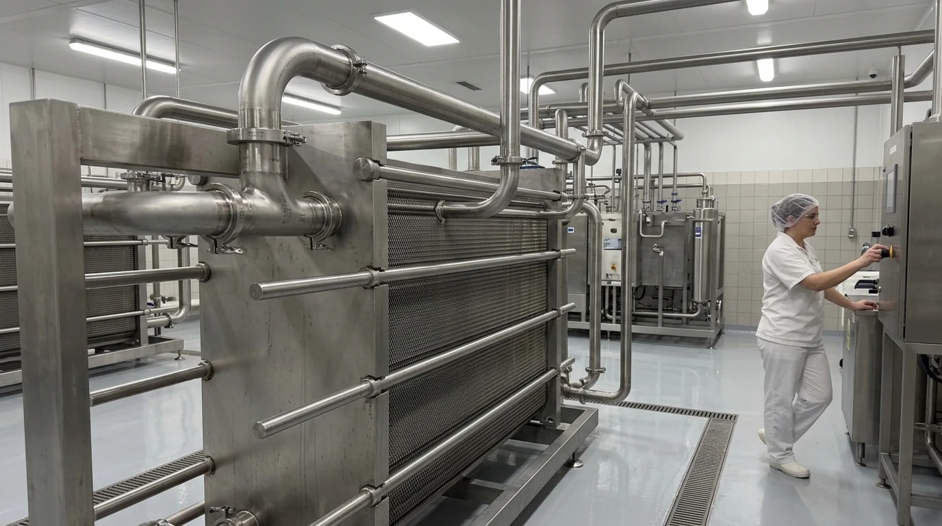 Engineering CIP Clean-In-Place Heat Exchanger Systems