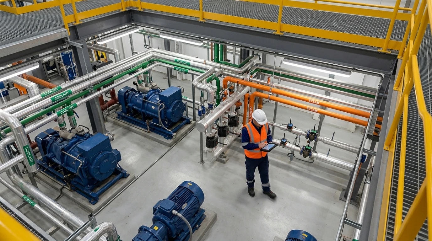 Advanced Thermal Control: Refrigeration Load Balancing and Steam Trap Monitoring