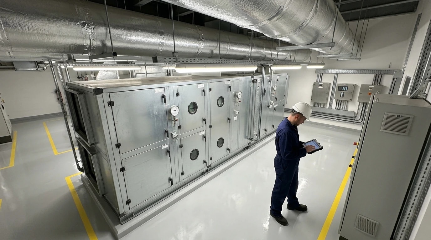 H2: GMP-Compliant Pharma Cleanroom HVAC Optimisation and Data Integrity
