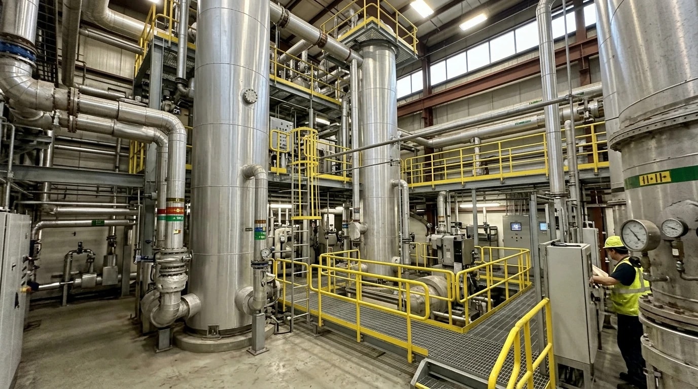 The Thermodynamic Architecture of a Kraft Pulp Mill
