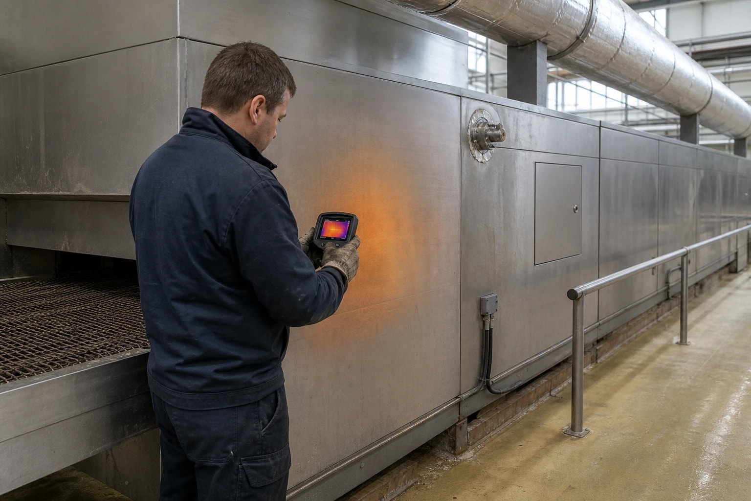 Reduce oven heat losses at the source