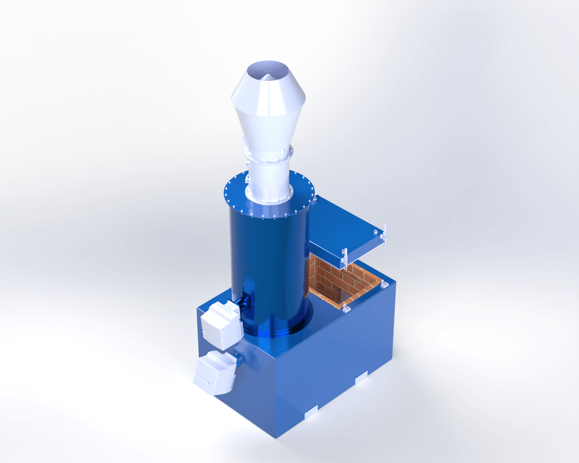AmoBurn AMBI-150 military incinerator