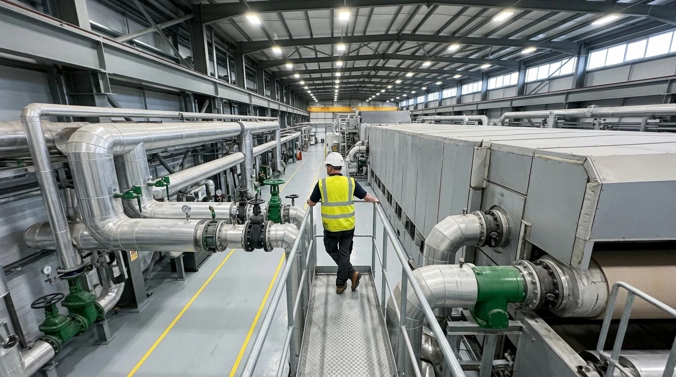 Pulp and Paper Plant Energy Management Saves up to 14%