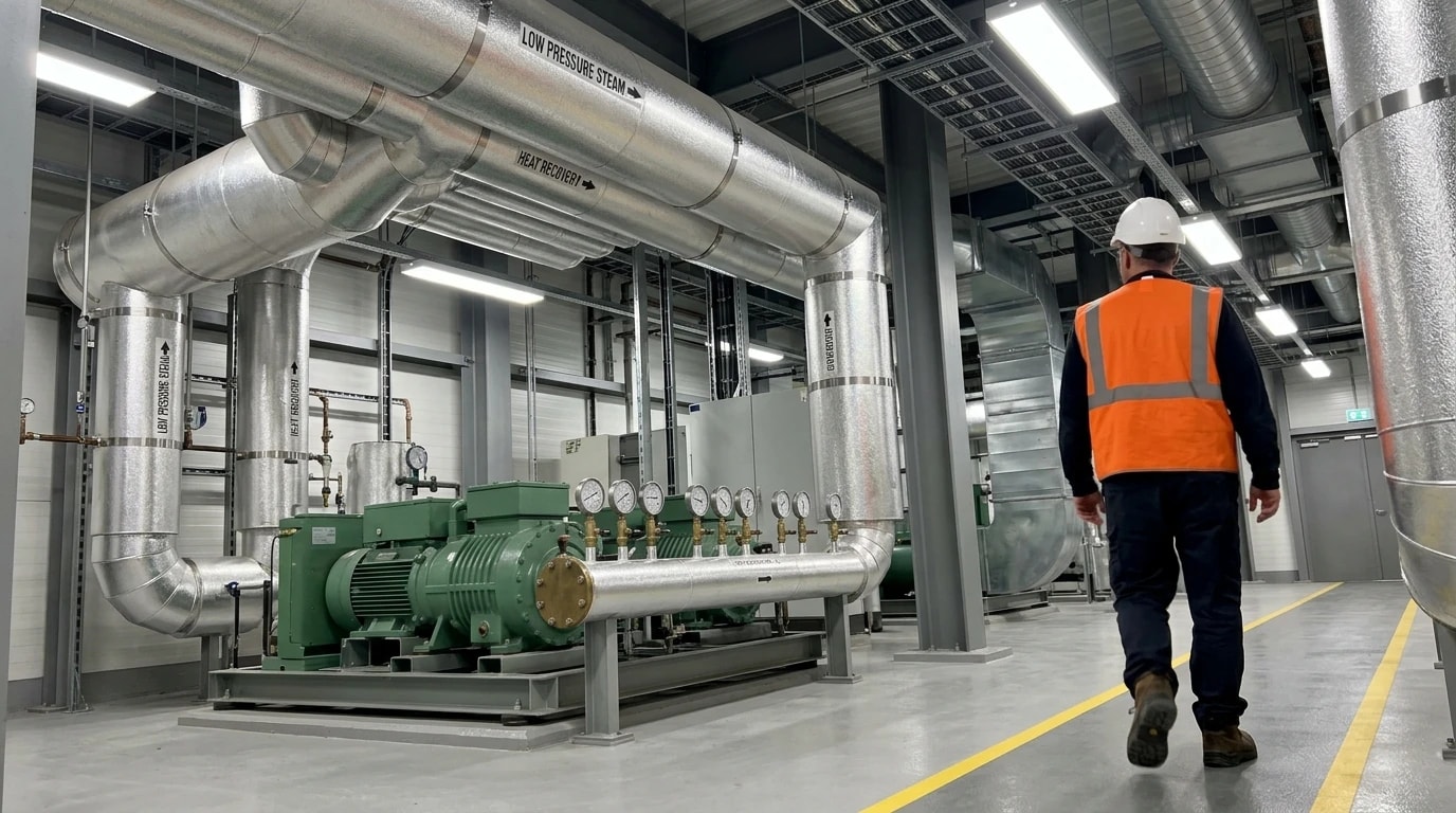 Integrating Industrial Heat Pumps Across the Thermodynamic Pinch Point