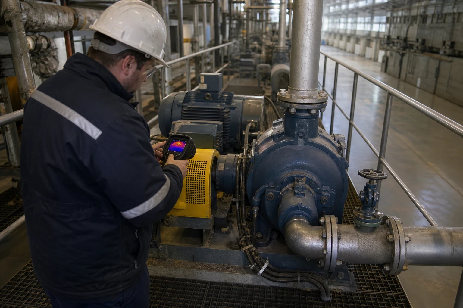 Step 3: Measure the plant under normal production conditions