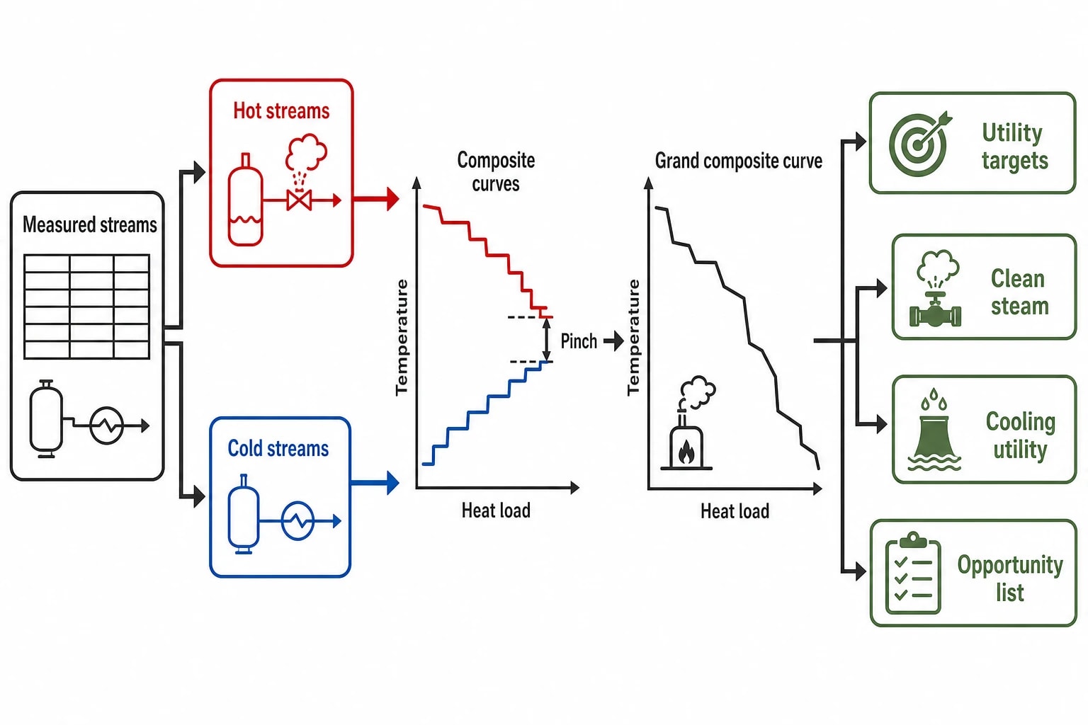 How pinch analysis targets clean-steam reduction in a TMP mill