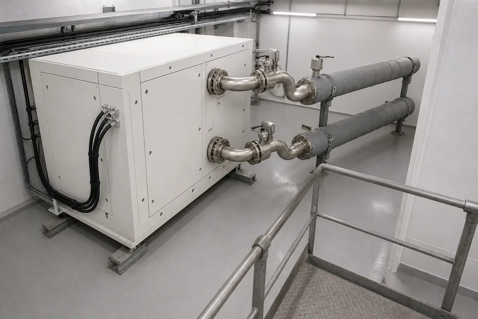 Heat Pumps in Pharmaceutical Manufacturing: 235 kWth