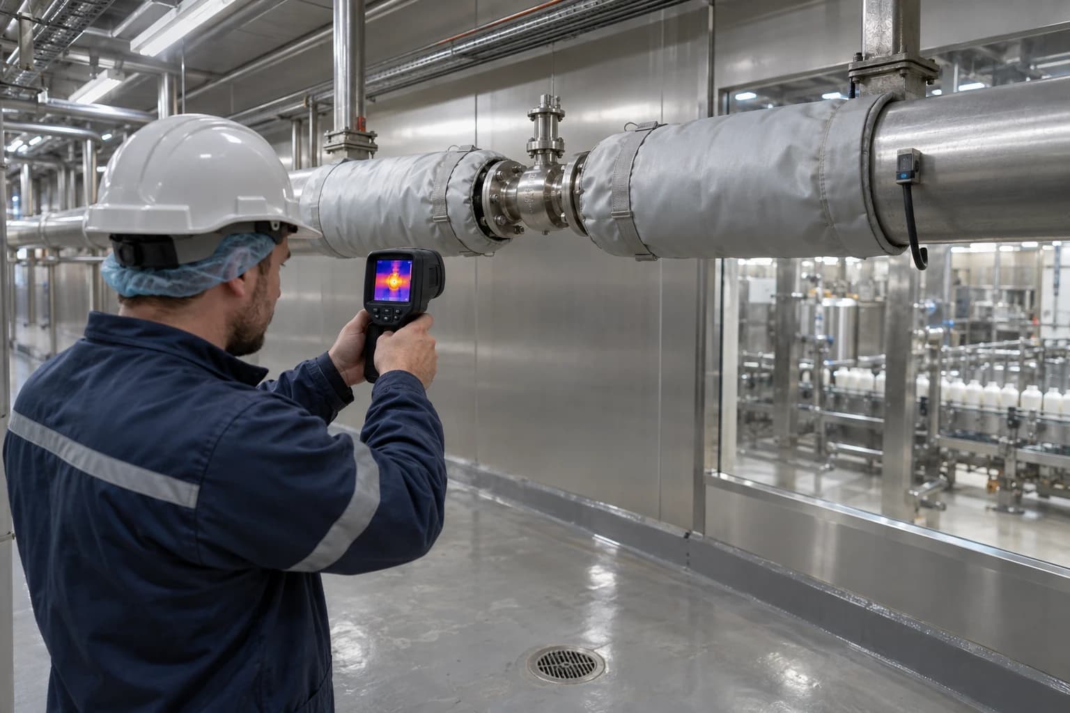 How Thermal Imaging Finds Heat Loss in Food Manufacturing
