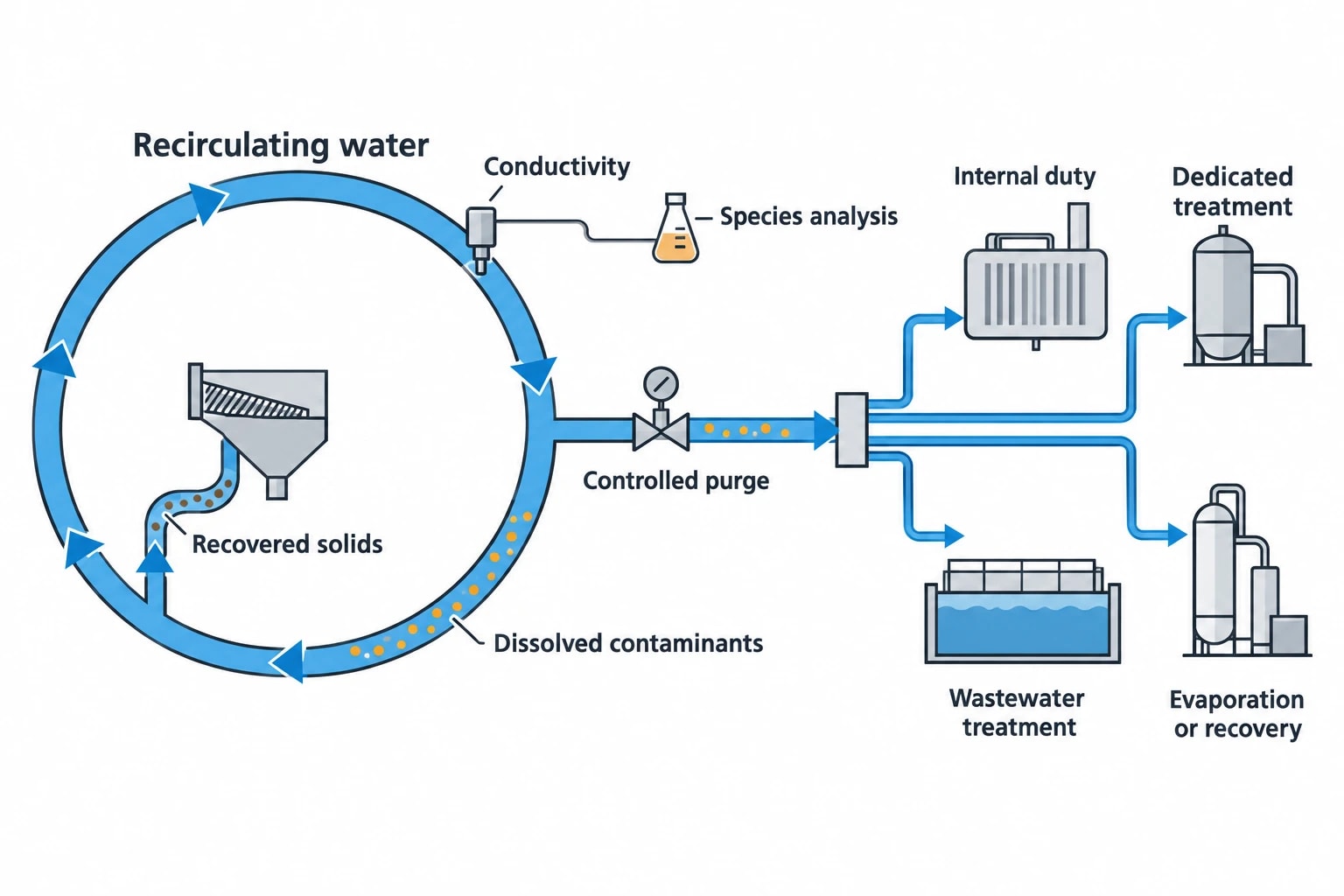 Why purge stabilises water circuit closure