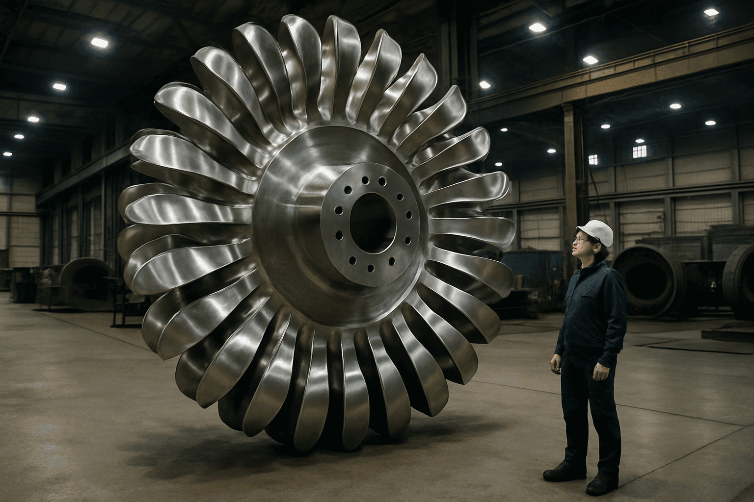 China Unveils World’s Largest 500-MW Hydropower Impulse Turbine