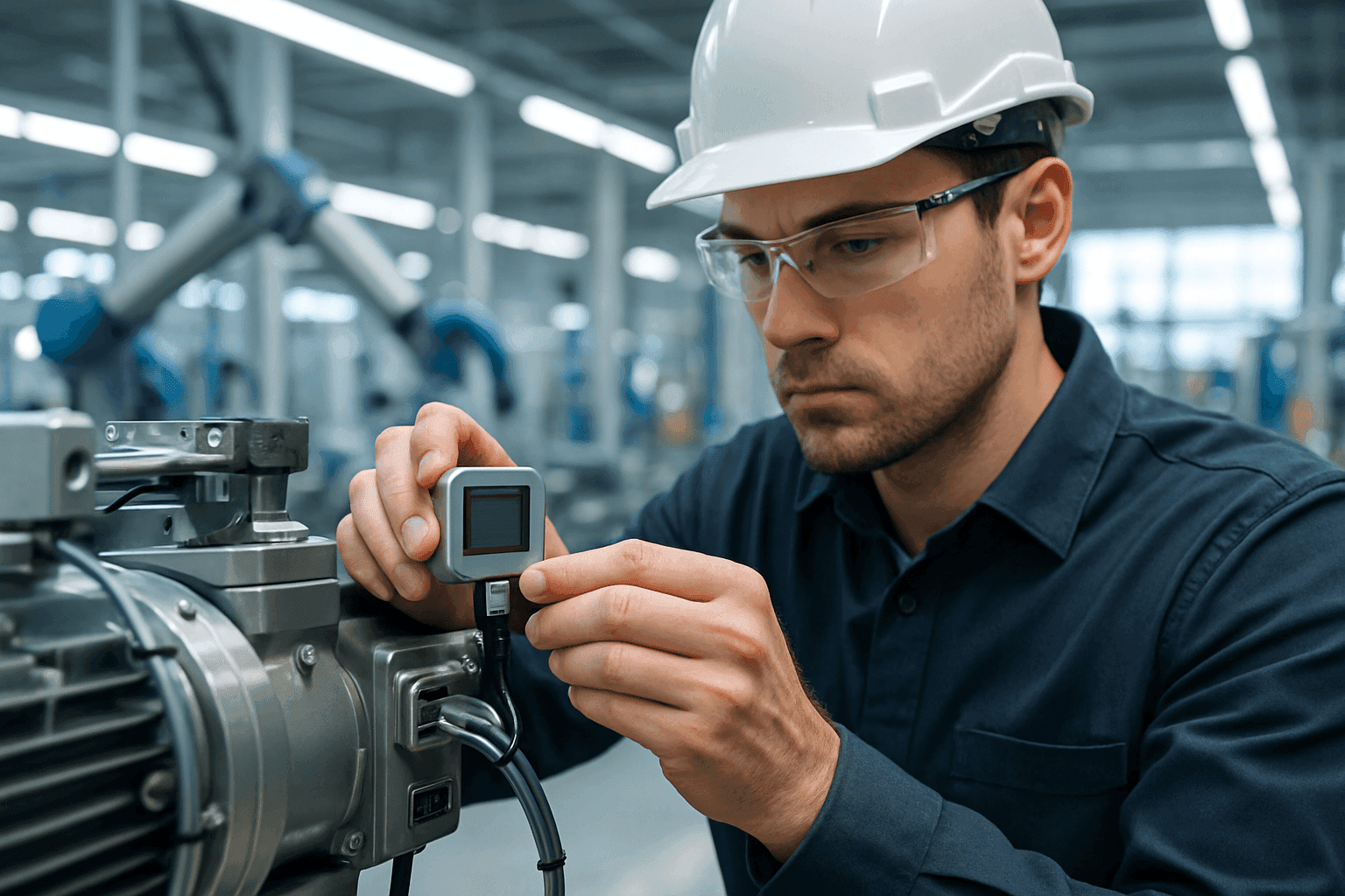 Design of Experiments for Optimal Sensor Placement in Factories