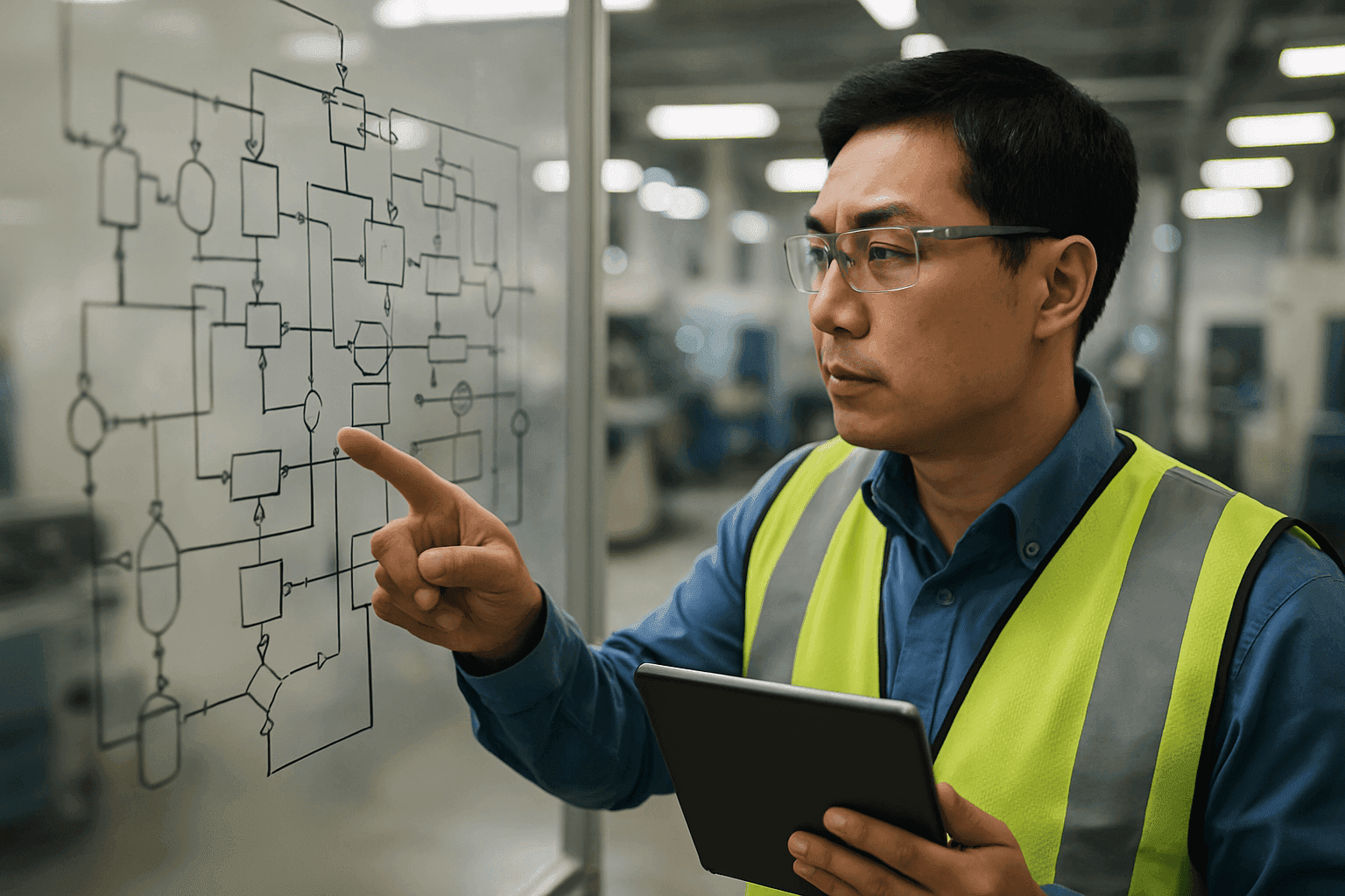 Process Mapping for Identifying Optimization Opportunities in Industrial Manufacturing