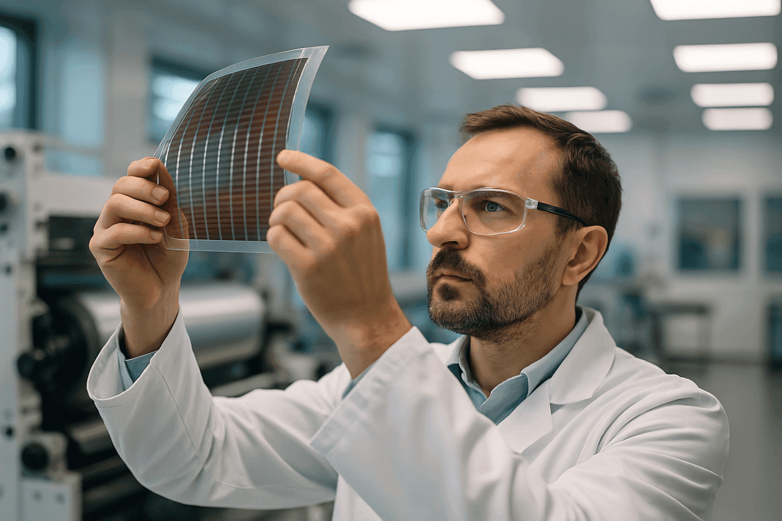 Roll-to-Roll Printed Perovskite Solar Cells Achieve Record 11% Efficiency, Paving Way for Widespread Flexible Solar