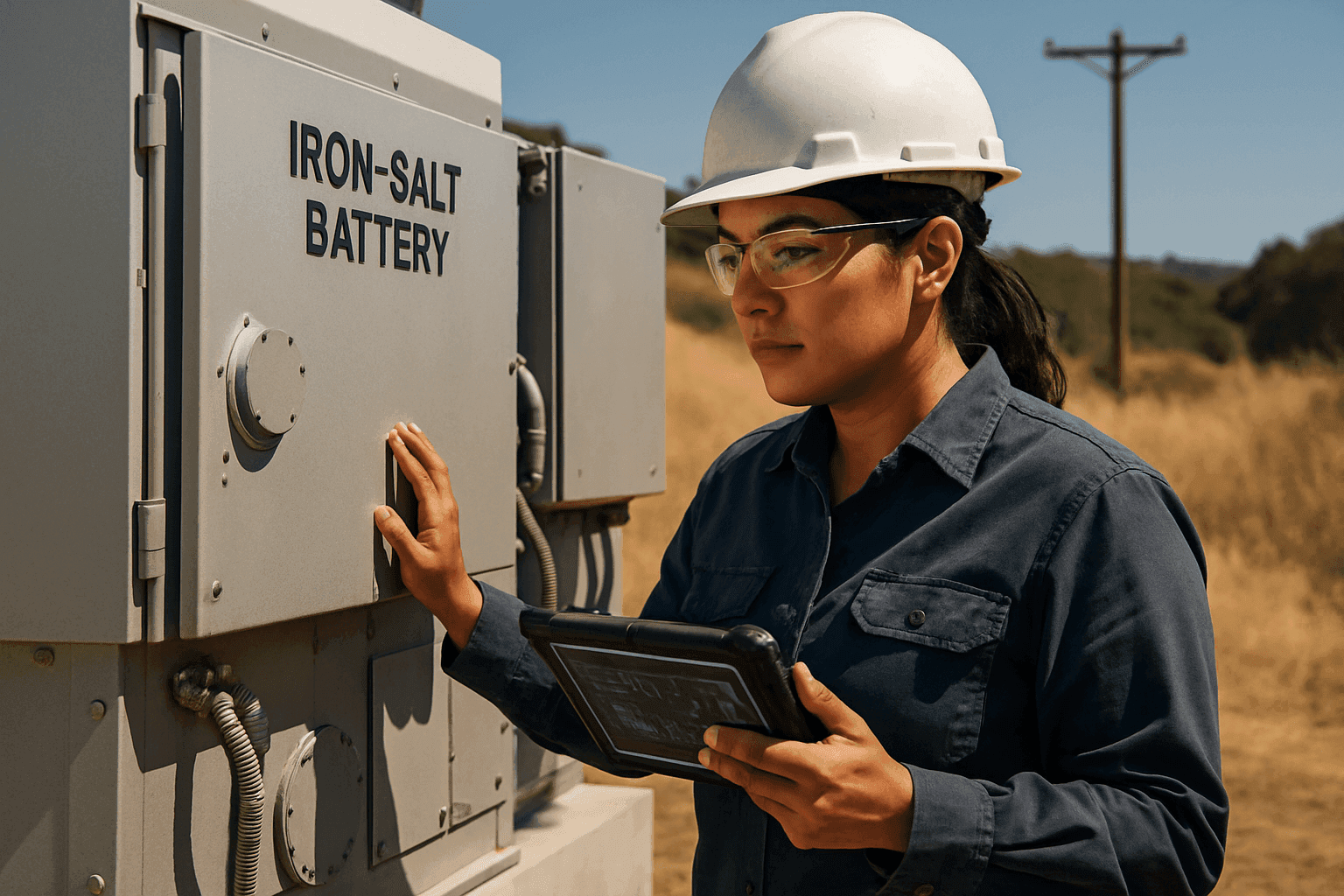 US Firm’s 200 kW Iron-Salt Battery Excels in Extreme Heat, Set for California Deployment