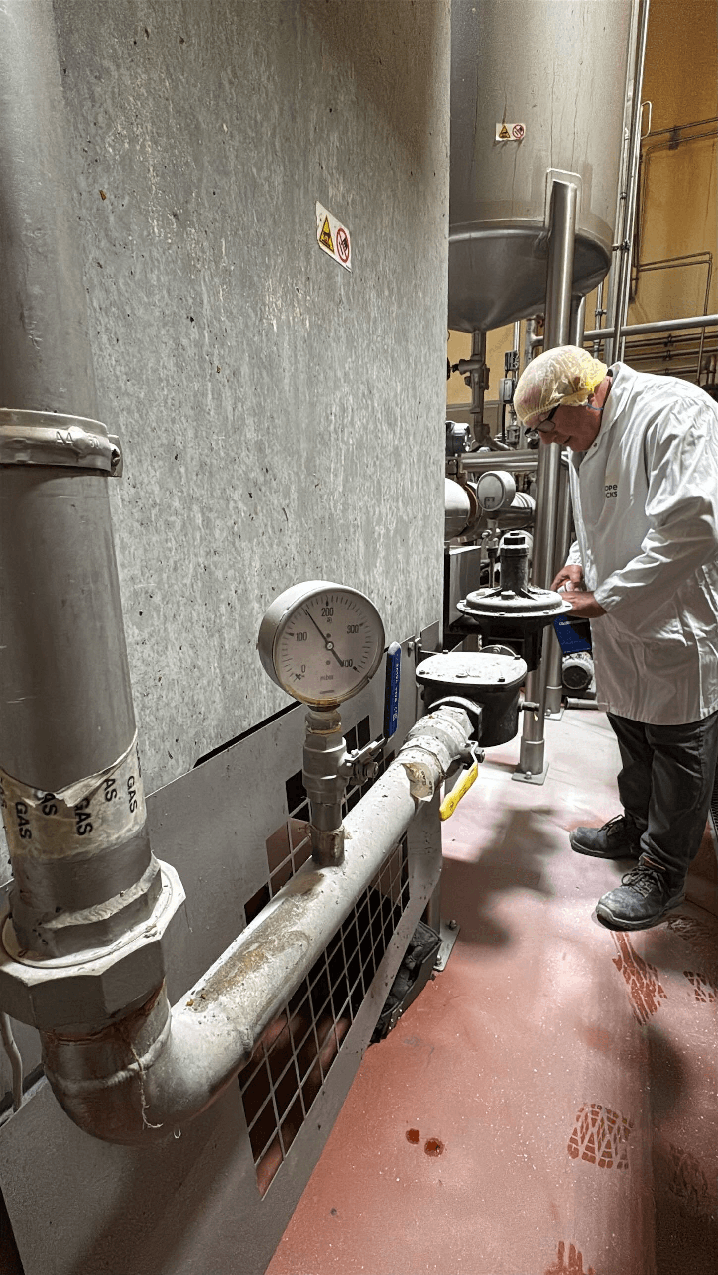 Process pipework assessment and metering point identification