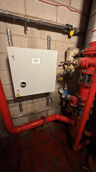 Water metering and control panel commissioning