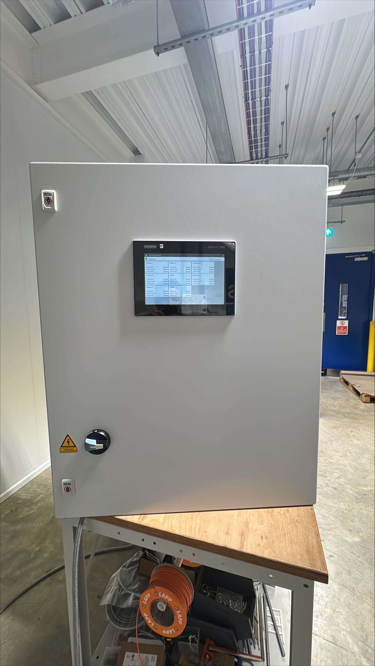 TYPE: photograph
CONTENT: This photograph displays a control panel