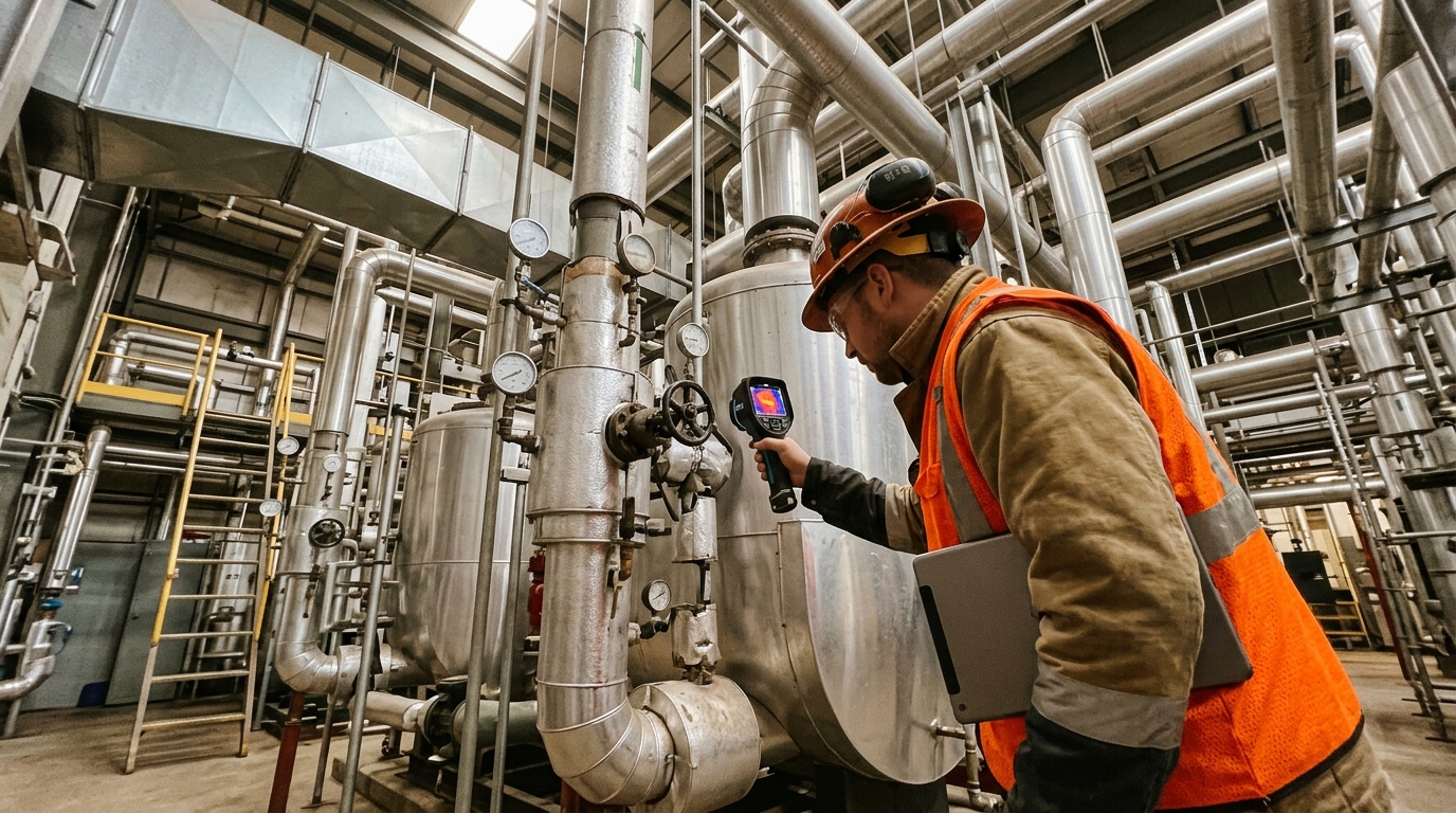 Heat Loss Audit for Oil & Gas