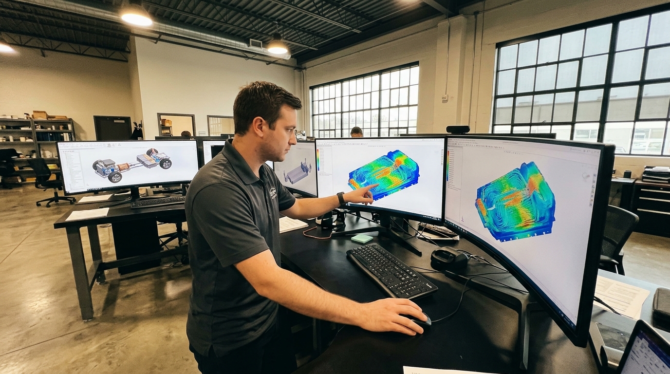 Thermal Design Simulation for Automotive