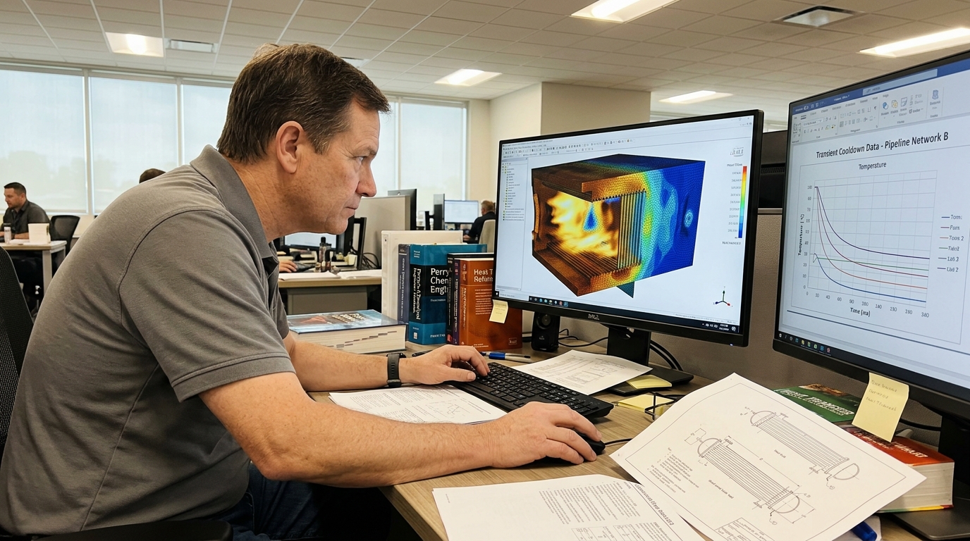 Thermal Design Simulation for Oil & Gas