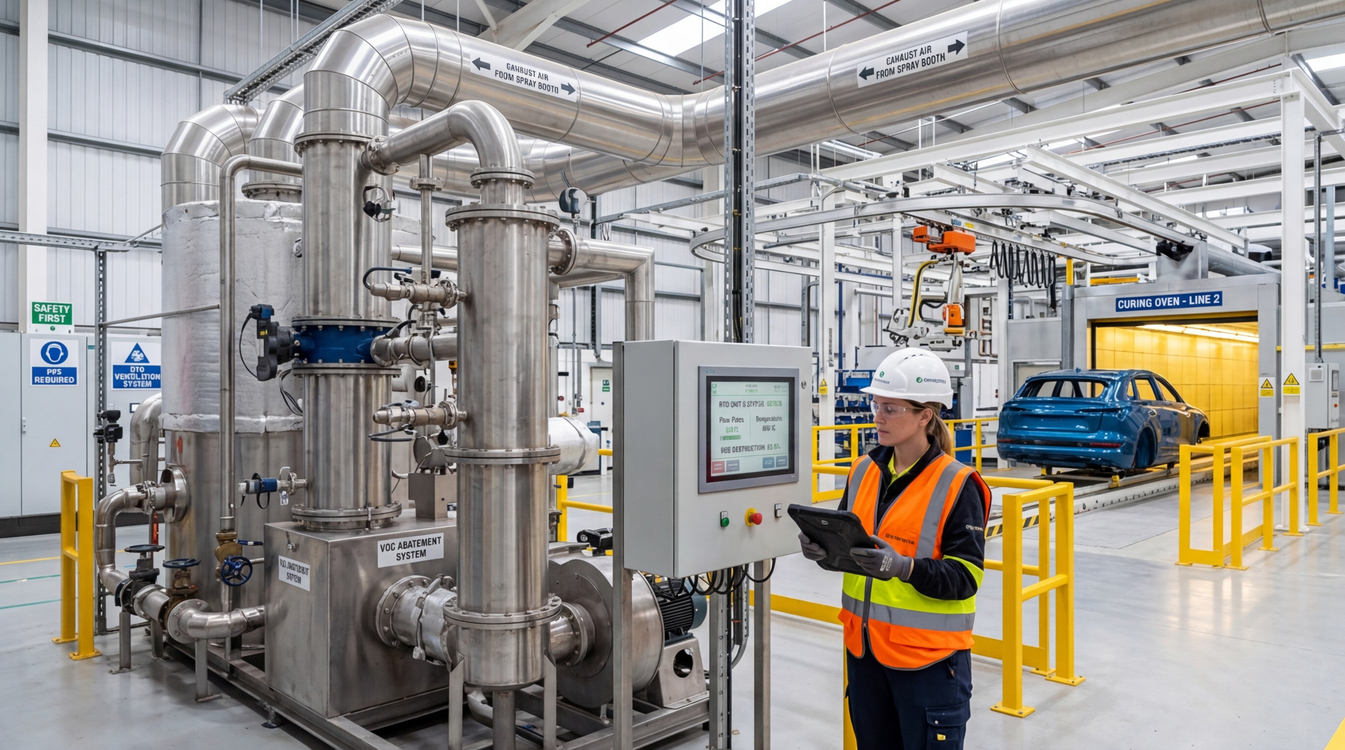 Thermal Oxidisers for Paint & Coating