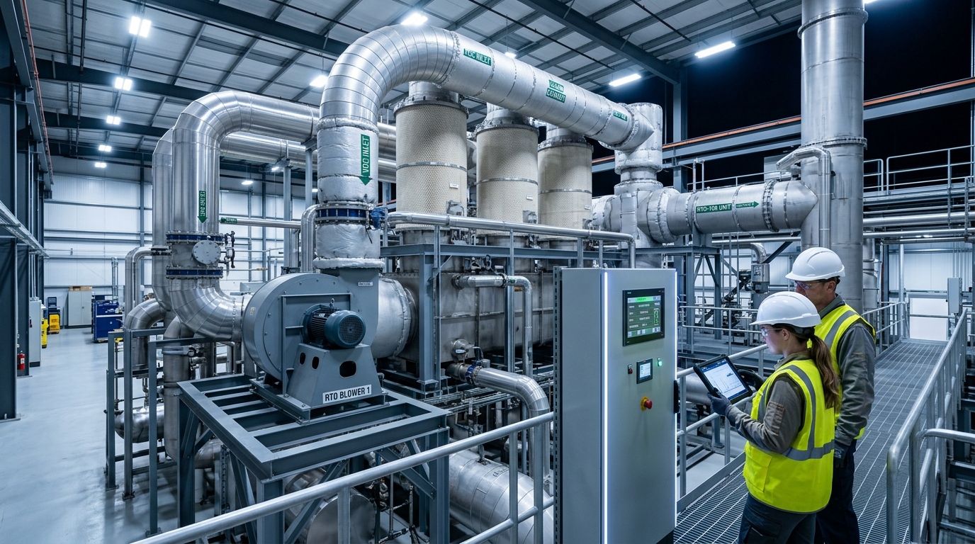Thermal Oxidisers for Waste Management